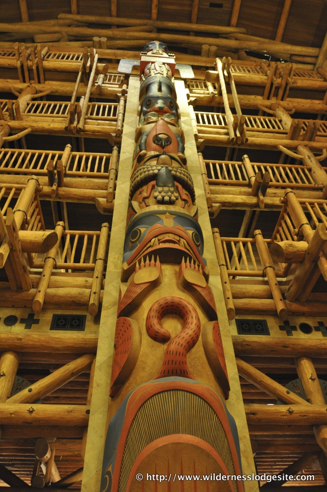 Haven Pole in Lobby